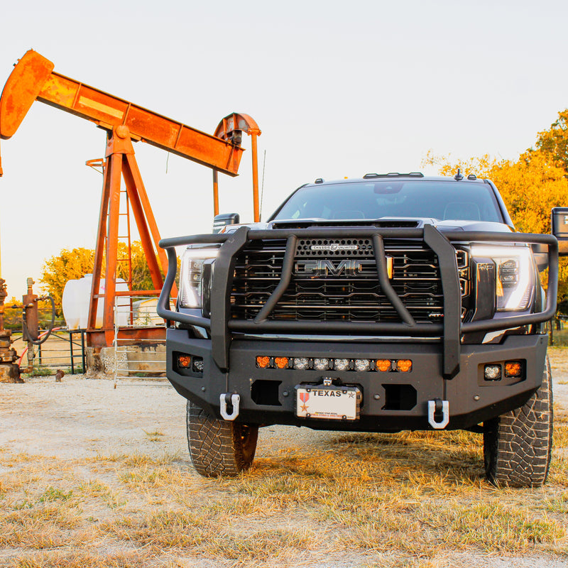 2024+ GMC SIERRA 2500/3500 ATTITUDE FRONT WINCH BUMPER W/ GUARD