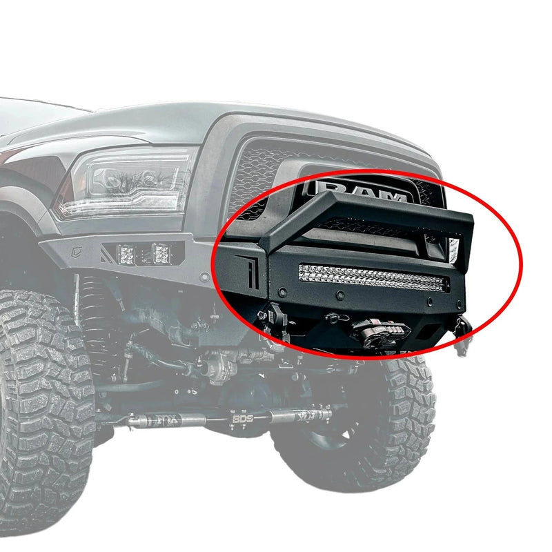 Front-End Protection Upgrade: Brush Guard Light Mount Add-On