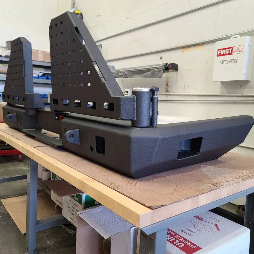 Enhance Your RAM 2500/3500 with High Clearance Dual Swing Out Rear Bumper