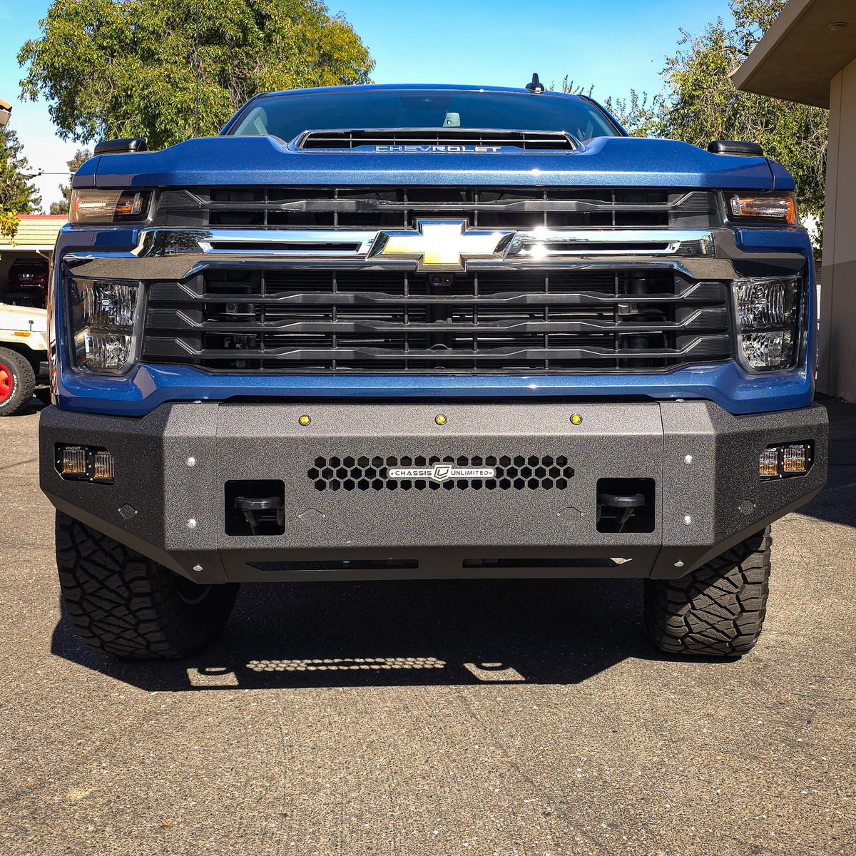 2024 Chevy Silverado 2500/3500 Fuel Series Front Bumper by Chassis Unlimited Inc. 