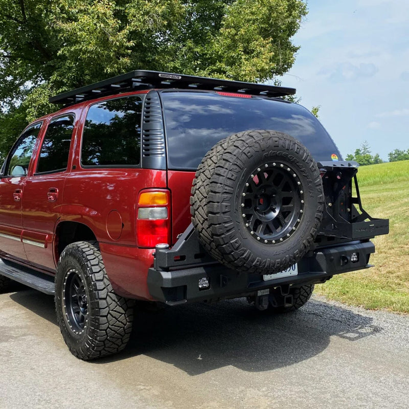 2000-2006 Chevy/GM SUV Octane Dual Swing Out Rear Bumper by Chassis Unlimited Inc. 