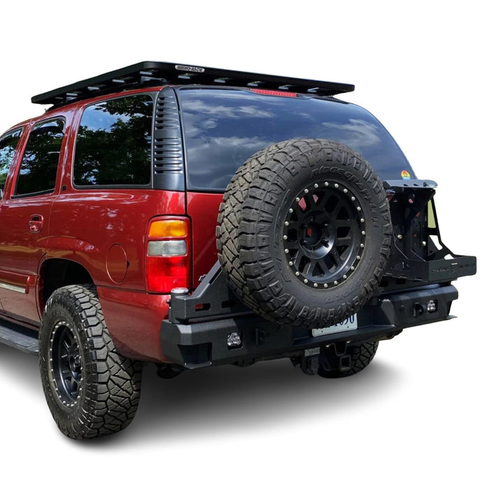 2000-2006 Chevy/GM SUV Octane Dual Swing Out Rear Bumper by Chassis Unlimited Inc. 