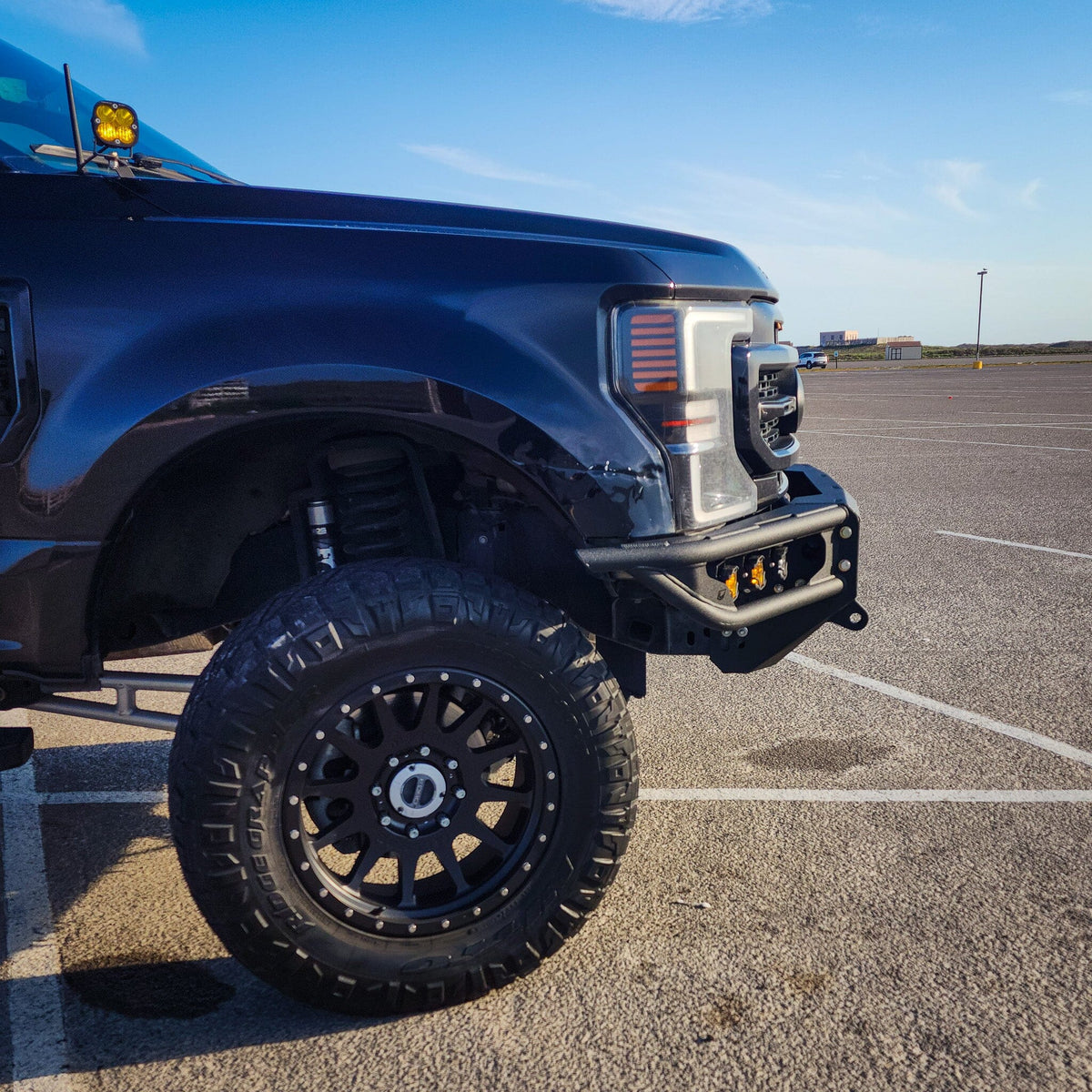 2017-2022 FORD SUPERDUTY F250/F350 DIABLO FRONT WINCH BUMPER Chassis Unlimited Inc. 