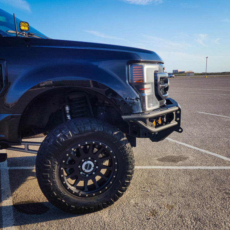 2017-2022 FORD SUPERDUTY F250/F350 DIABLO FRONT WINCH BUMPER Chassis Unlimited Inc. 