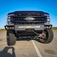 2017-2022 FORD SUPERDUTY F250/F350 DIABLO FRONT WINCH BUMPER Chassis Unlimited Inc. 