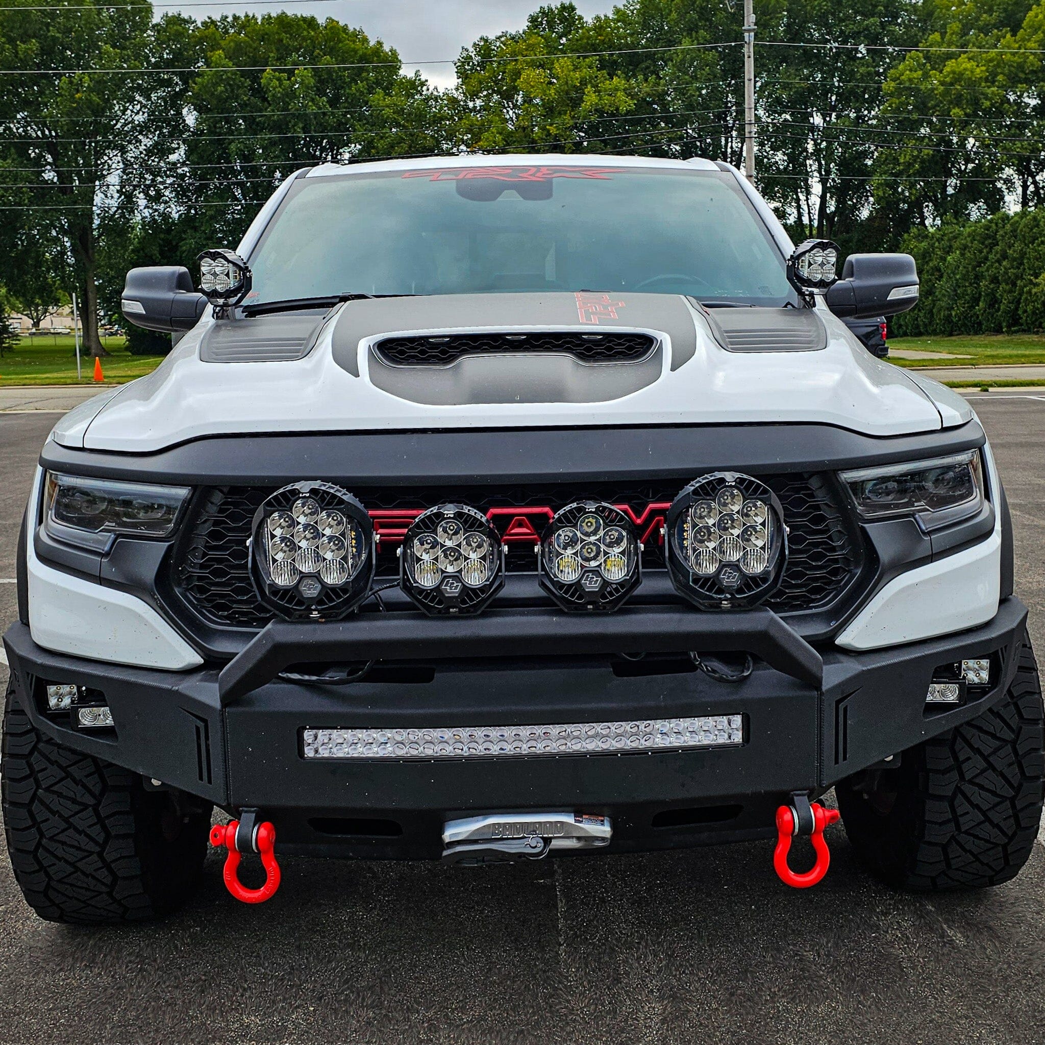 Easy to Install 2021-2022 RAM TRX Octane Front Winch Bumper
