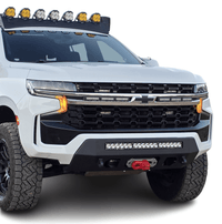 2021-2024 CHEVY TAHOE Z71 PROLITE FRONT WINCH BUMPER Chassis Unlimited Inc. 