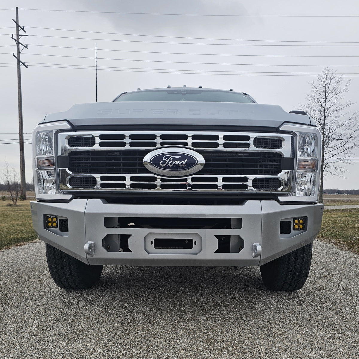 2023+ FORD SUPERDUTY F250/F350 ATTITUDE SERIES FRONT WINCH BUMPER Chassis Unlimited Inc. 