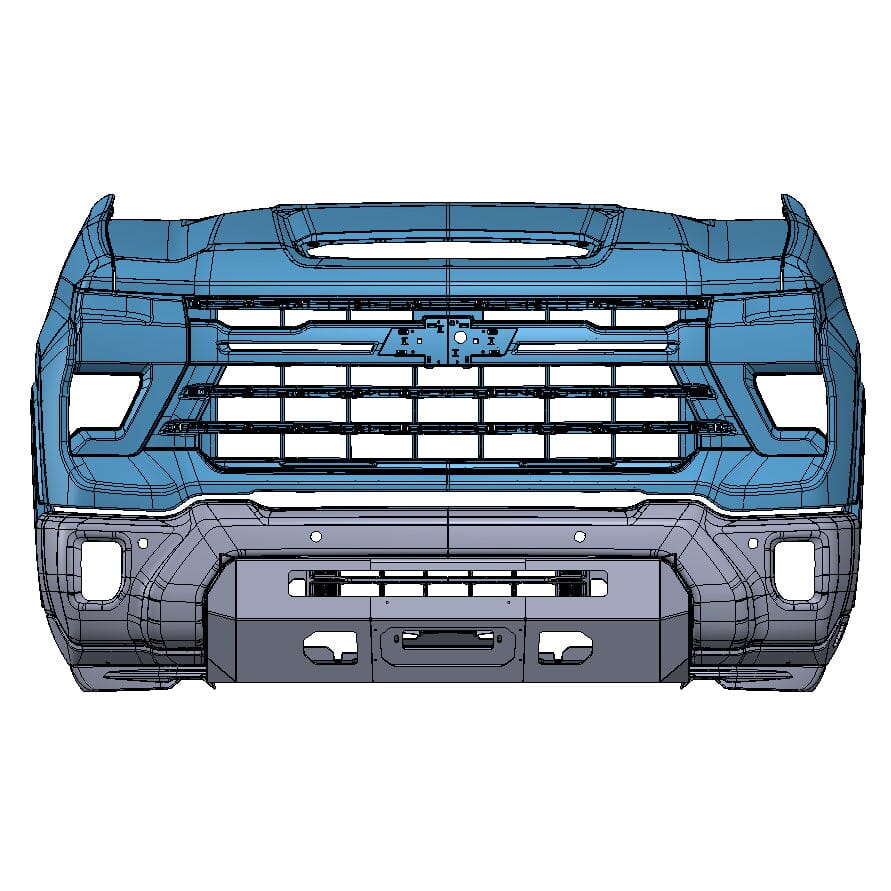 2024 Chevy Silverado 2500-3500 Prolite Front Bumper – Chassis Unlimited Inc