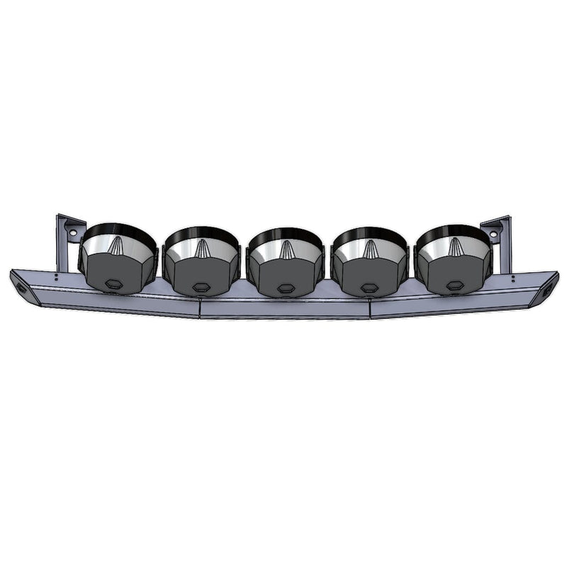 HD Chase Light Mount – Front Curved Pod / Light Bar Mount Chassis Unlimited Inc. 