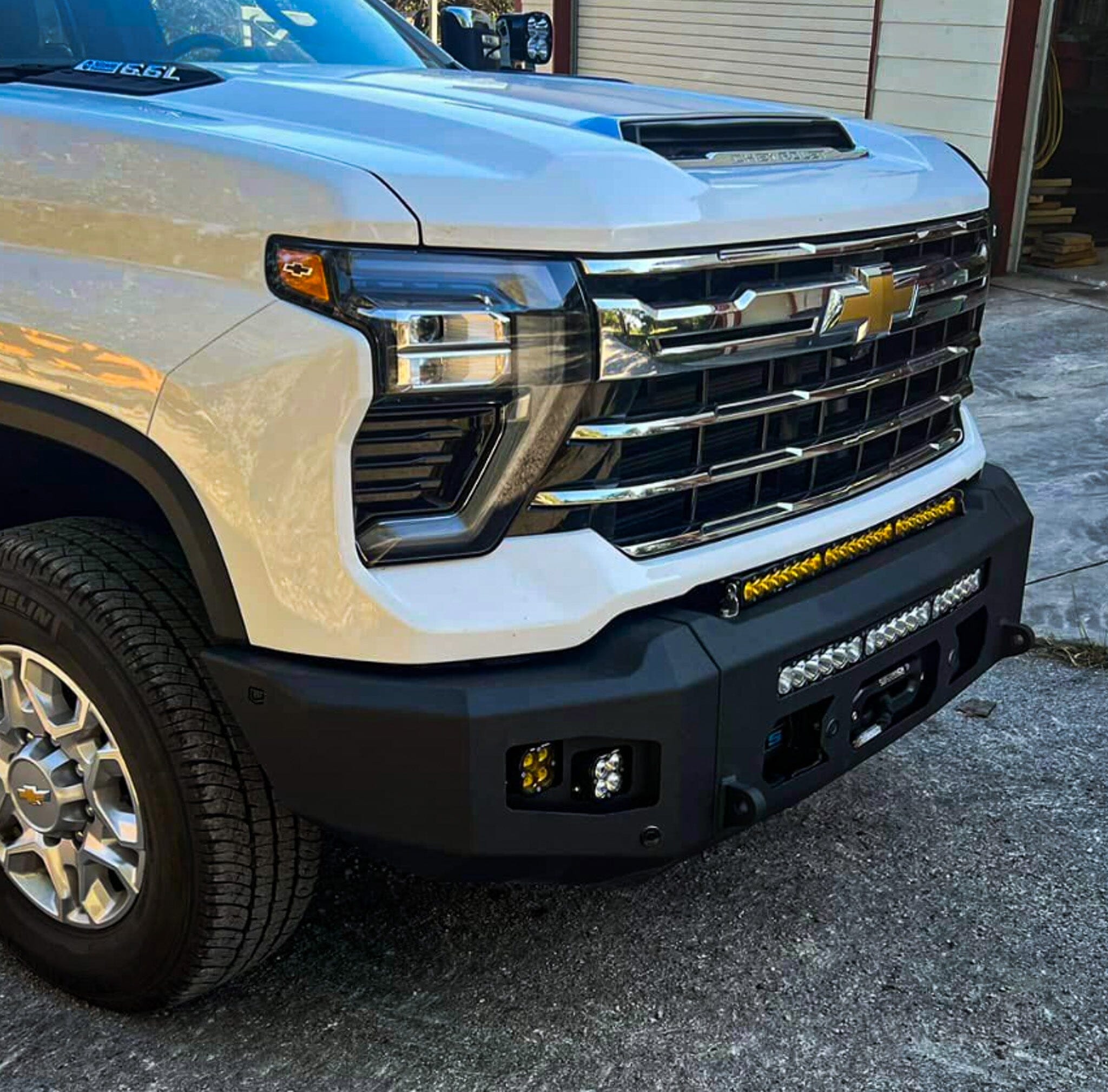 Chevy 2500 Bumper Attitude Winch Bumper for 2024+ Chevy 2500/3500 Trucks – Chassis