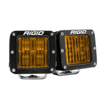 Rigid D-Series PRO DOT/SAE Fog Yellow Pair Chassis Unlimited Inc. 