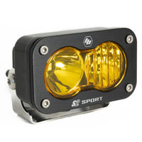 Baja Designs S2 Sport Black LED Auxiliary Light Pod - Universal - Amber Chassis Unlimited Inc. Driving/Combo 