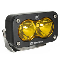 Baja Designs S2 Sport Black LED Auxiliary Light Pod - Universal - Amber Chassis Unlimited Inc. Spot 