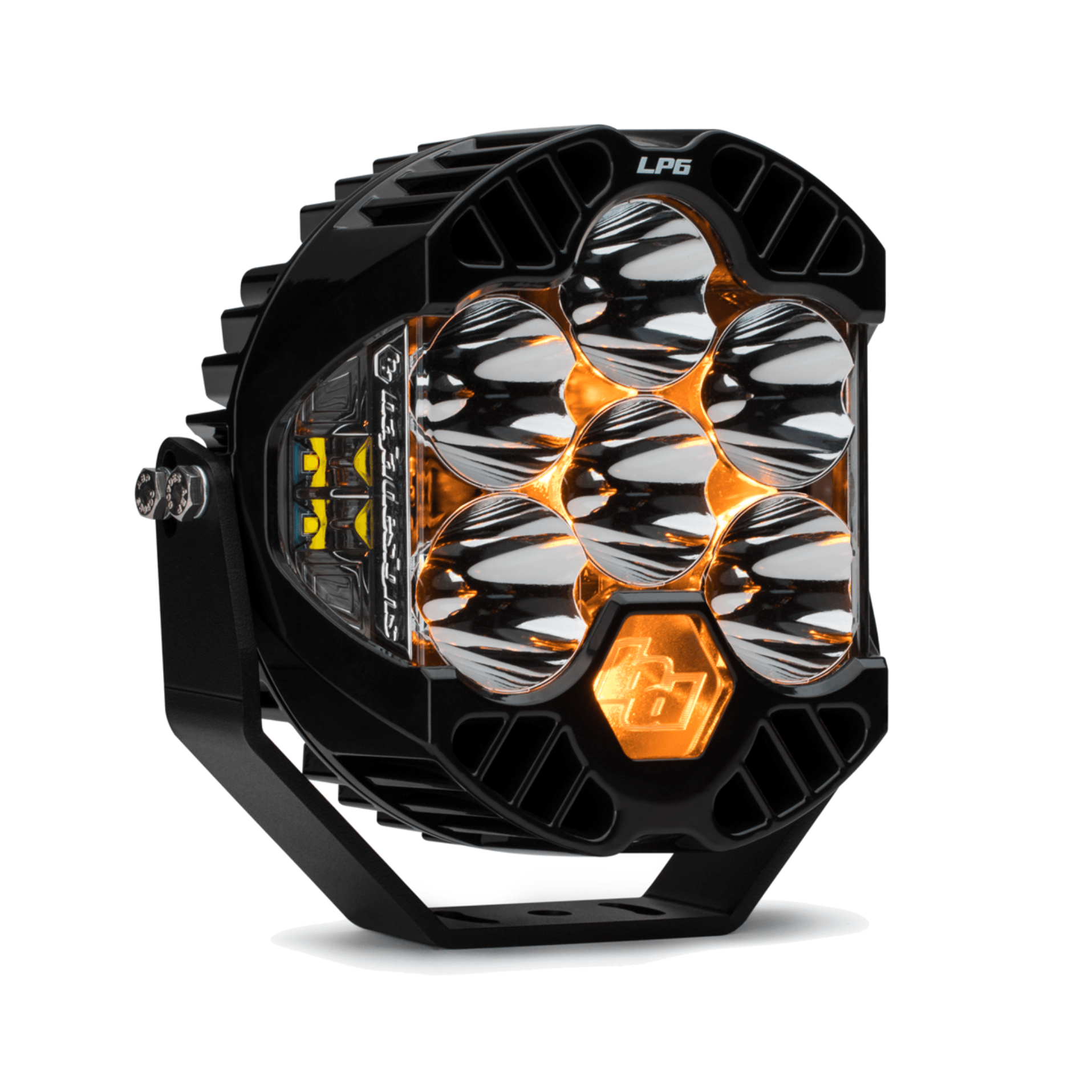 BAJA DESIGNS LP6 PRO LED AUXILIARY LIGHT POD - AMBER BACKLIGHT ...