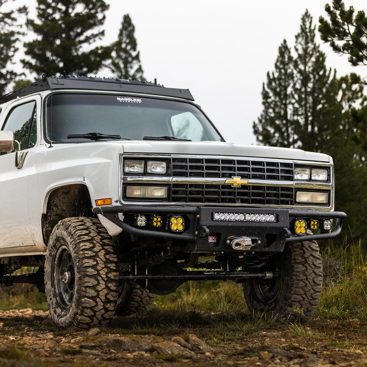 1973-1991 CHEVY/GM FRONT DIABLO WINCH BUMPER Motor Vehicle Parts Chassis Unlimited Inc. 