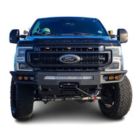 2017-2022 FORD SUPERDUTY F250/F350 DIABLO FRONT WINCH BUMPER Chassis Unlimited Inc. 