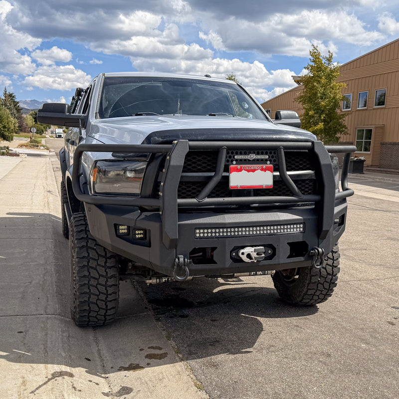 2010-2018 RAM 2500/3500 ATTITUDE FRONT WINCH BUMPER W/ GUARD Chassis Unlimited Inc. 