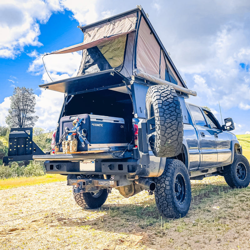 1999-2007 CHEVY/GMC 1500/2500/3500 OCTANE DUAL SWING OUT REAR BUMPER Chassis Unlimited Inc. 