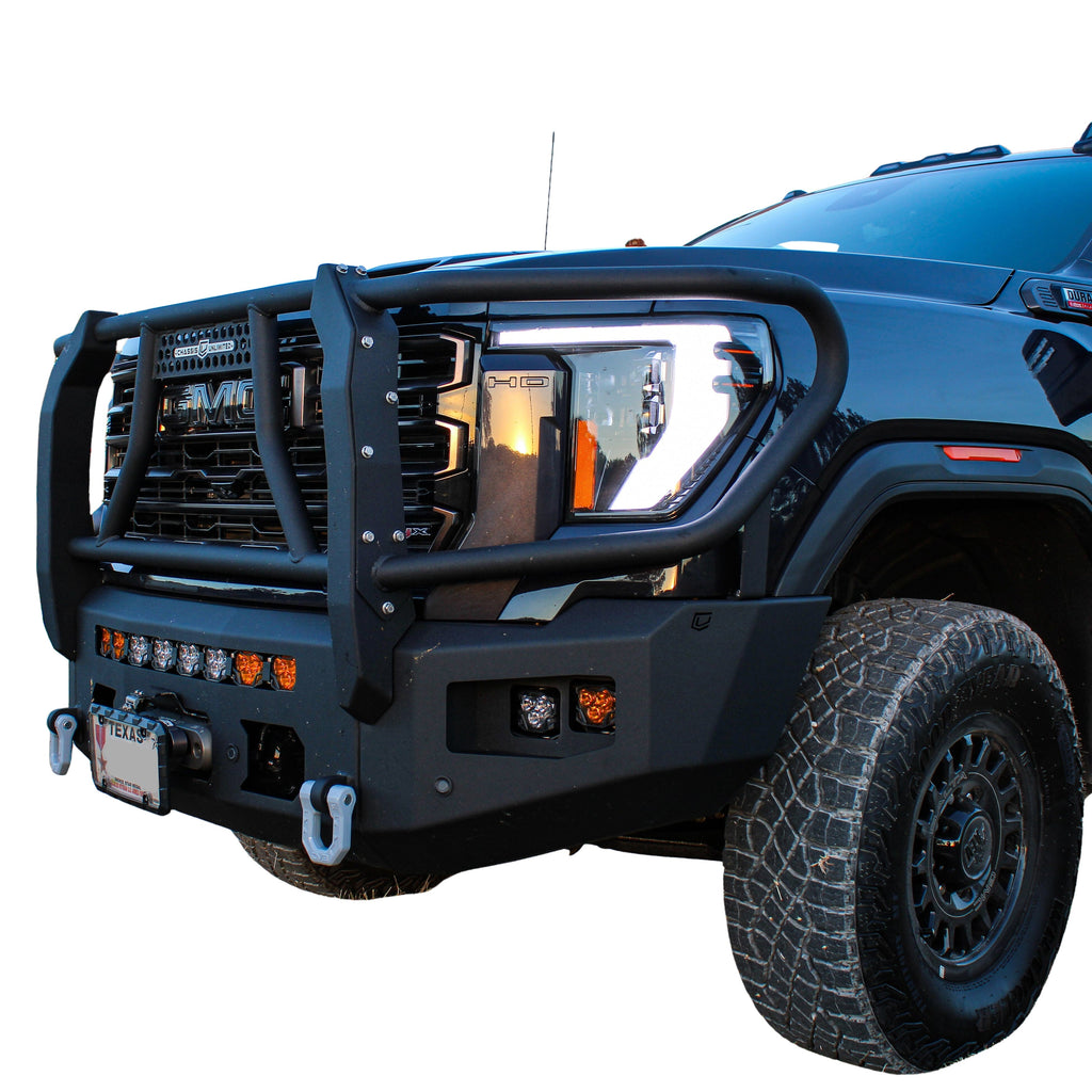 2024+ GMC SIERRA 2500/3500 ATTITUDE FRONT WINCH BUMPER W/ GUARD Chassis Unlimited Inc. 