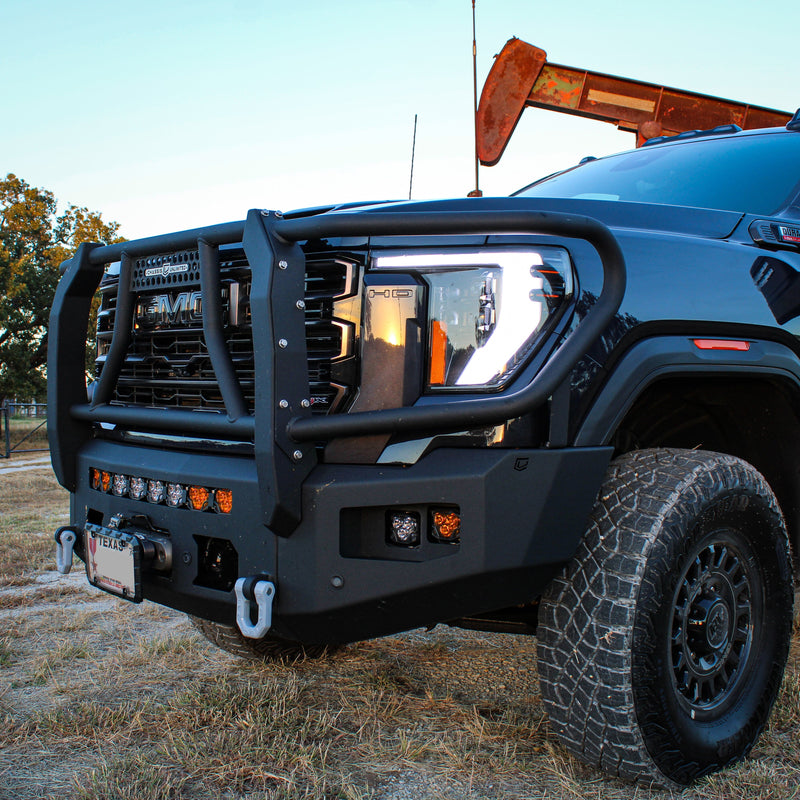 2024+ GMC SIERRA 2500/3500 ATTITUDE FRONT WINCH BUMPER W/ GUARD Chassis Unlimited Inc. 