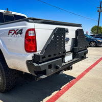 1999-2016 FORD SUPERDUTY F250/F350 DUAL SWING OUT REAR BUMPER Chassis Unlimited Inc. 