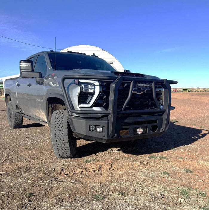 2024+ CHEVY SILVERADO 2500/3500 ATTITUDE FRONT WINCH BUMPER W/ GUARD Chassis Unlimited Inc. 