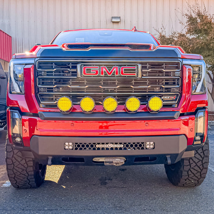 HD Chase Light Mount – Front Curved Pod / Light Bar Mount Chassis Unlimited Inc. 