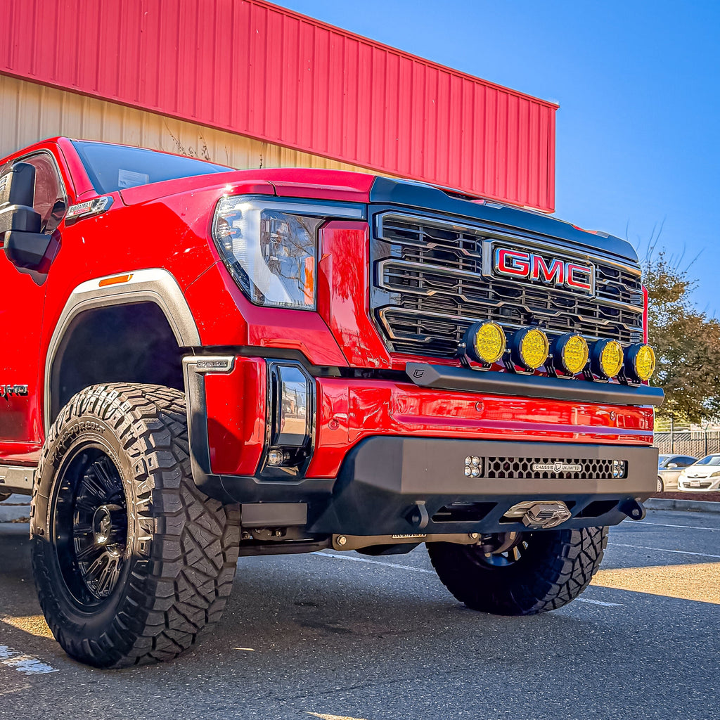 HD Chase Light Mount – Front Curved Pod / Light Bar Mount Chassis Unlimited Inc. 