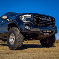 2019-2021 GMC SIERRA 1500 RTS FRONT WINCH BUMPER Chassis Unlimited Inc. 