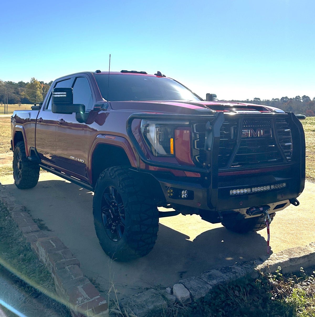 2024+ GMC SIERRA 2500/3500 OCTANE FRONT WINCH BUMPER W/ GUARD Chassis Unlimited Inc. 