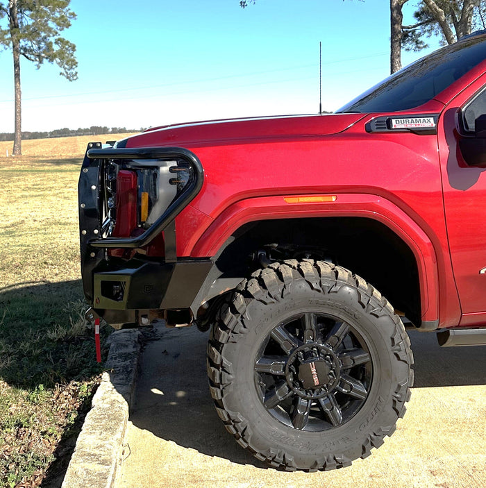 2024+ GMC SIERRA 2500/3500 OCTANE FRONT WINCH BUMPER W/ GUARD Chassis Unlimited Inc. 