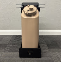 SINGLE FUEL/WATER CAN MOUNT - FITS SWING OUT BUMPERS Chassis Unlimited Inc. 