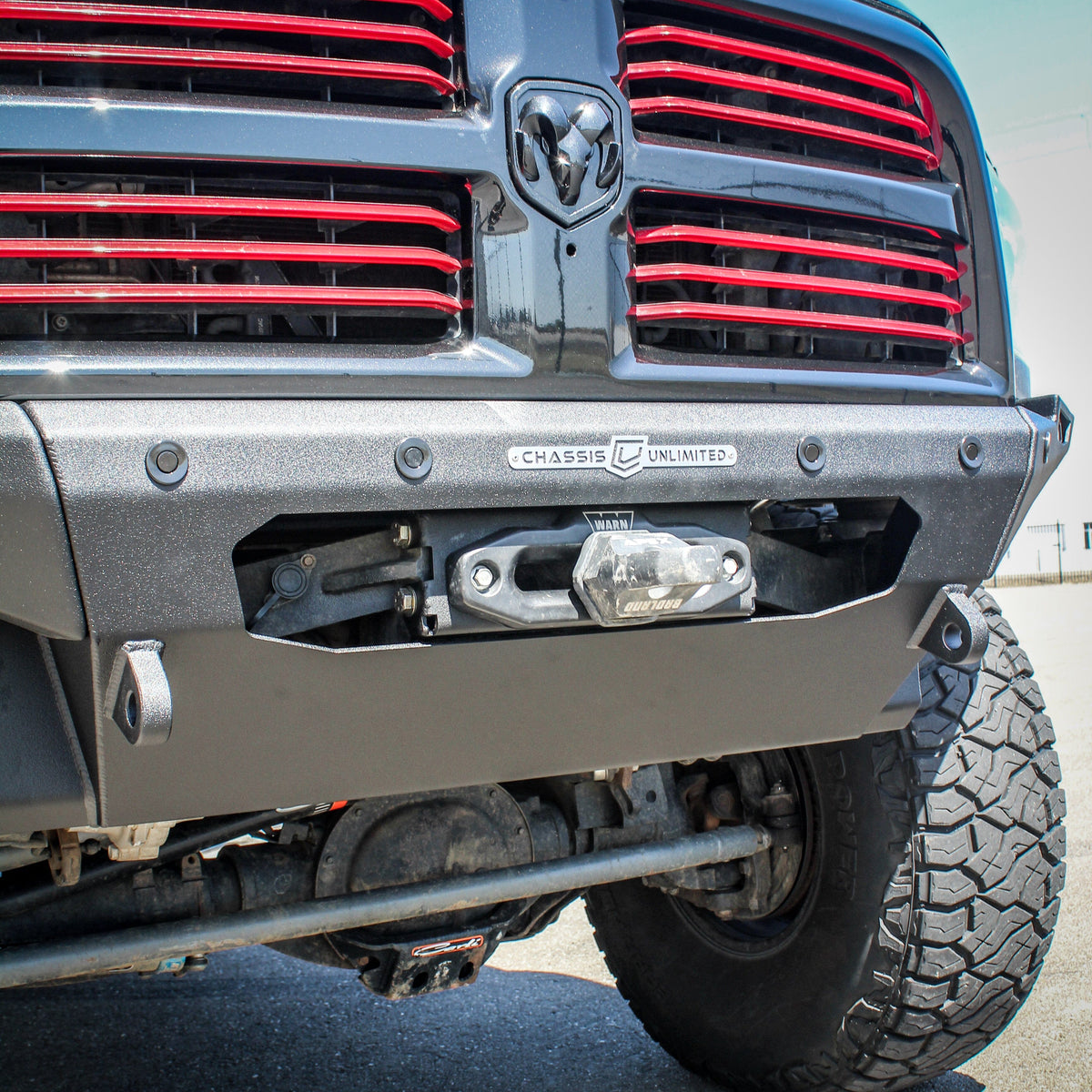 2010-2018 RAM POWERWAGON RTS SERIES FRONT BUMPER Chassis Unlimited Inc. 