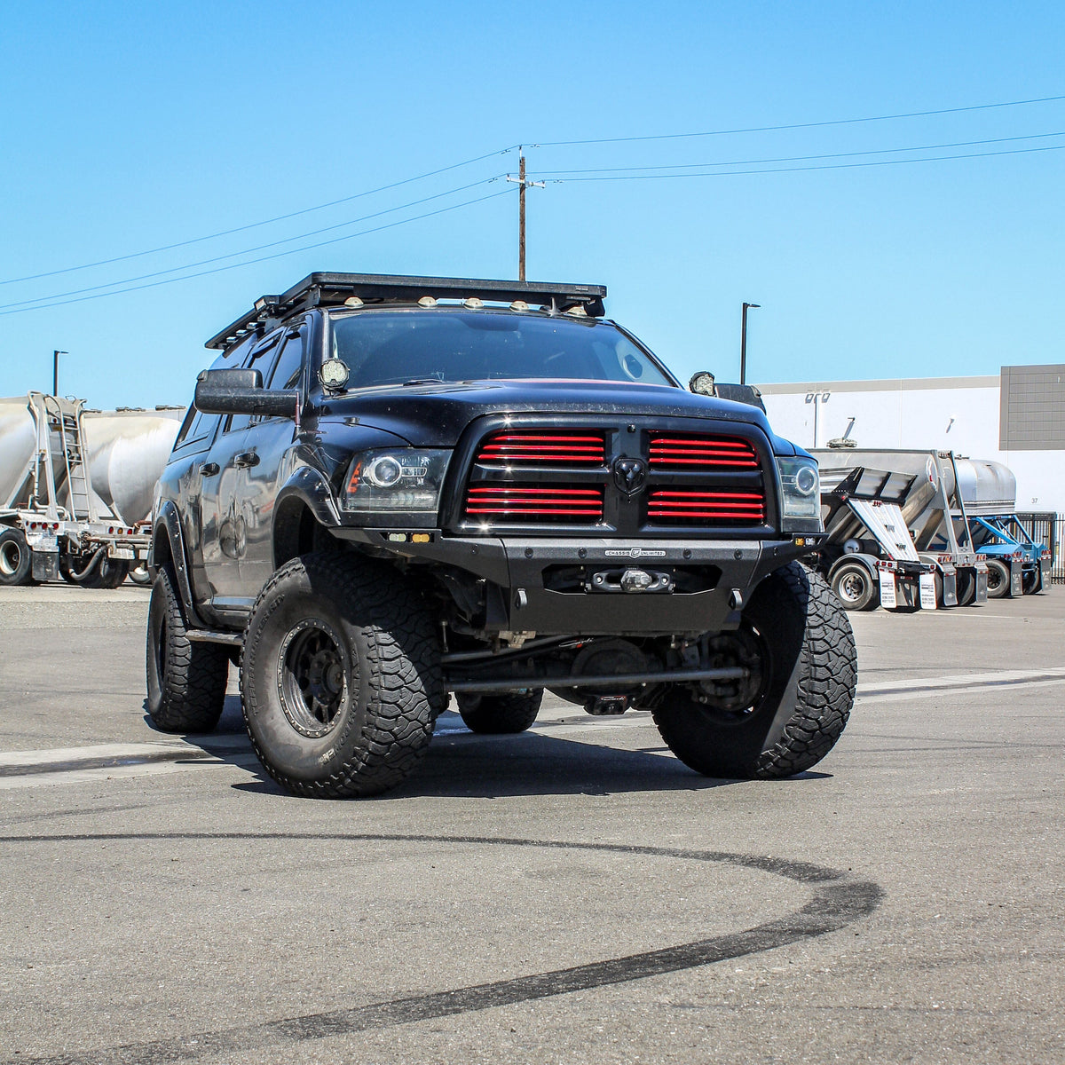 2010-2018 RAM POWERWAGON RTS SERIES FRONT BUMPER Chassis Unlimited Inc. 