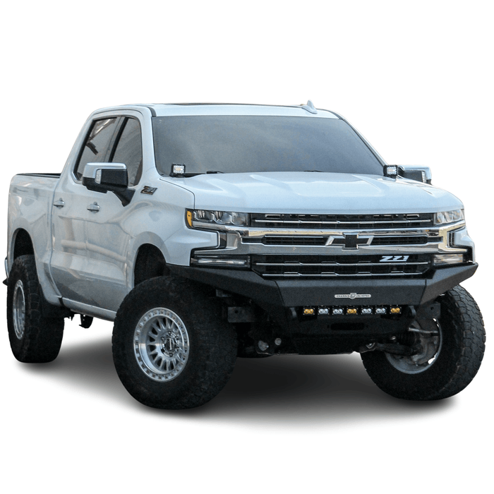 2019-2021 CHEVROLET SILVERADO 1500 RTS FRONT WINCH BUMPER Chassis Unlimited Inc. 