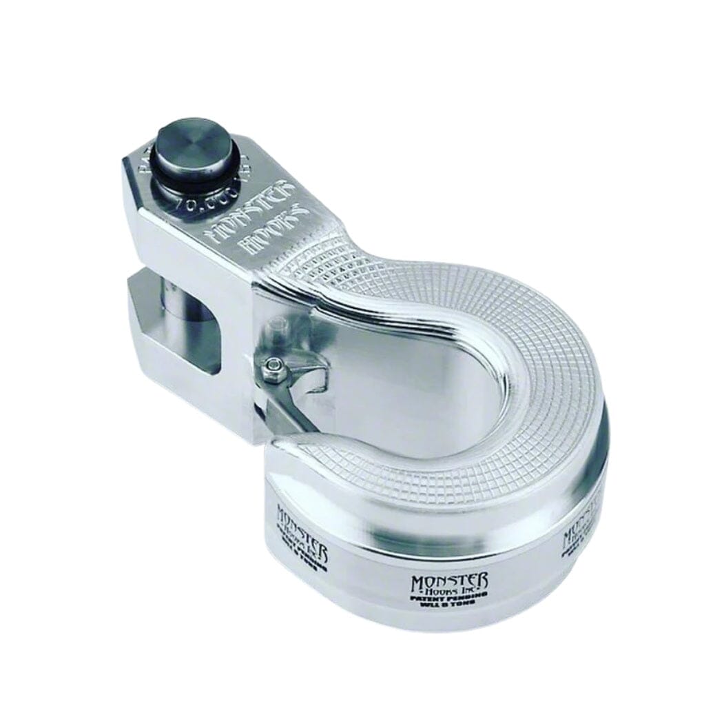 MONSTER HOOKS OFFROAD SWIVEL RECOVERY HOOK Chassis Unlimited Inc. Aluminum 