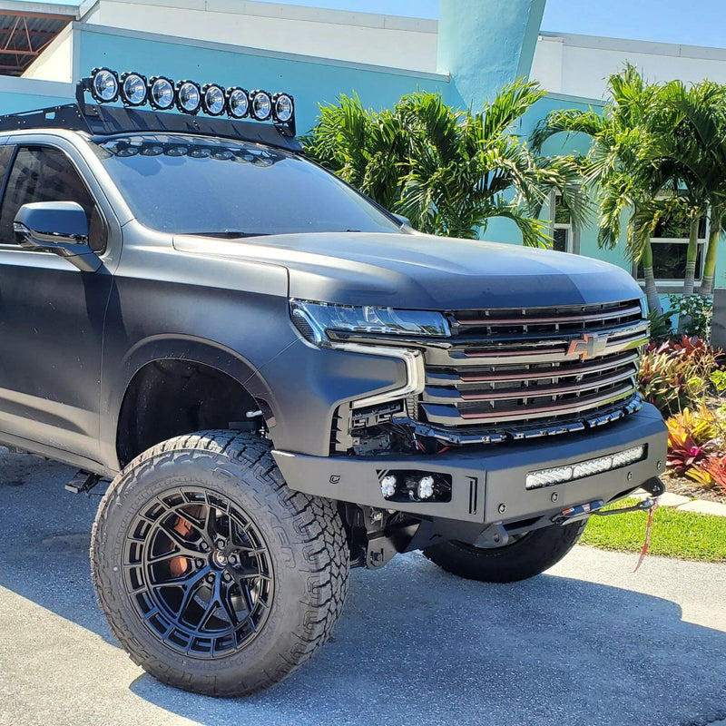 2021-2024 CHEVY TAHOE / SUBURBAN OCTANE FRONT WINCH BUMPER Chassis Unlimited Inc. 