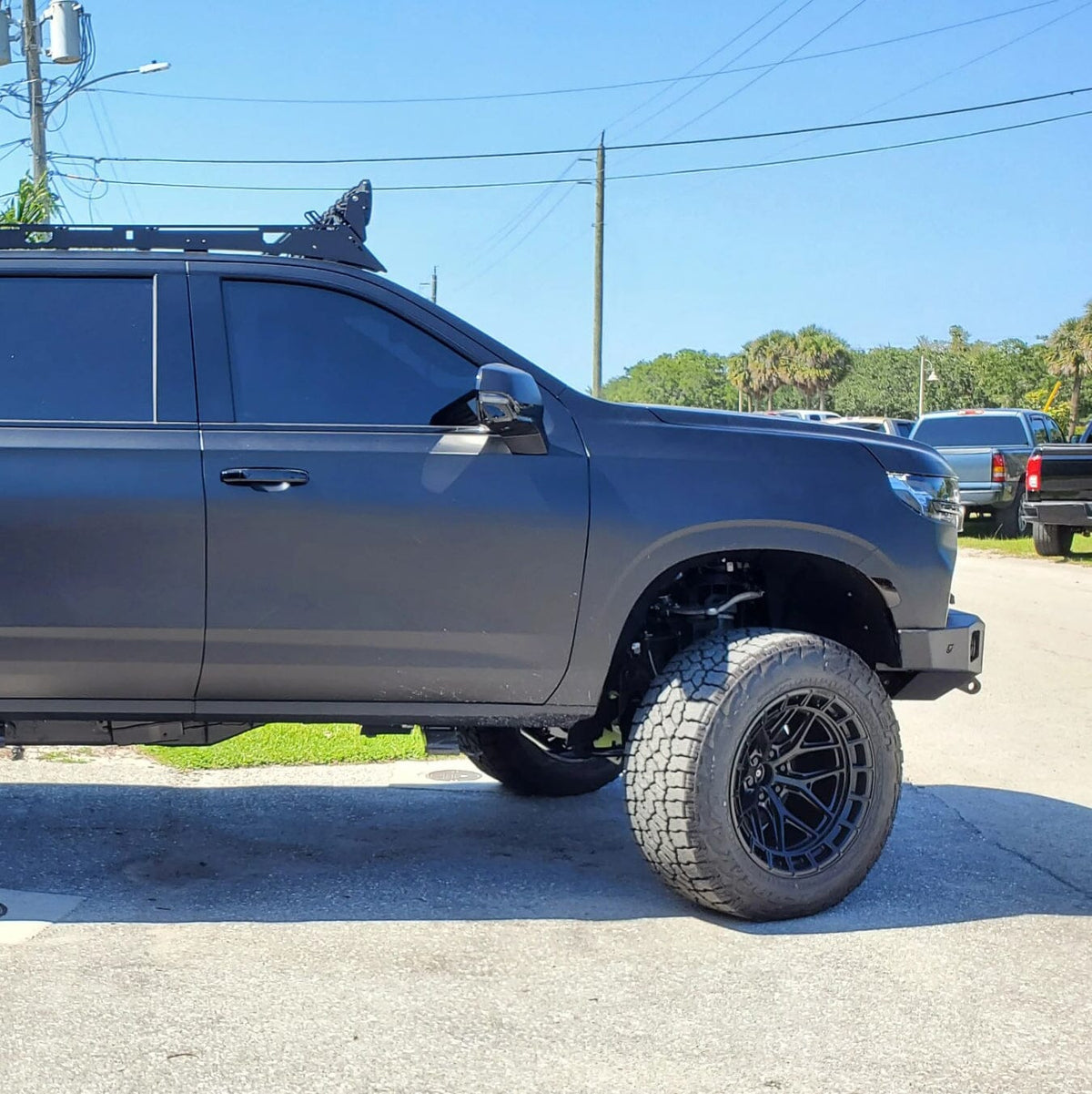 2021-2024 CHEVY TAHOE / SUBURBAN OCTANE FRONT WINCH BUMPER Chassis Unlimited Inc. 