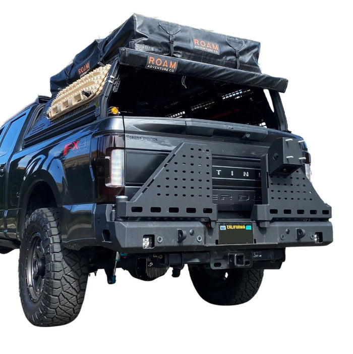 2023+ FORD SUPERDUTY F250/F350 DUAL SWING OUT REAR BUMPER Chassis Unlimited Inc. 