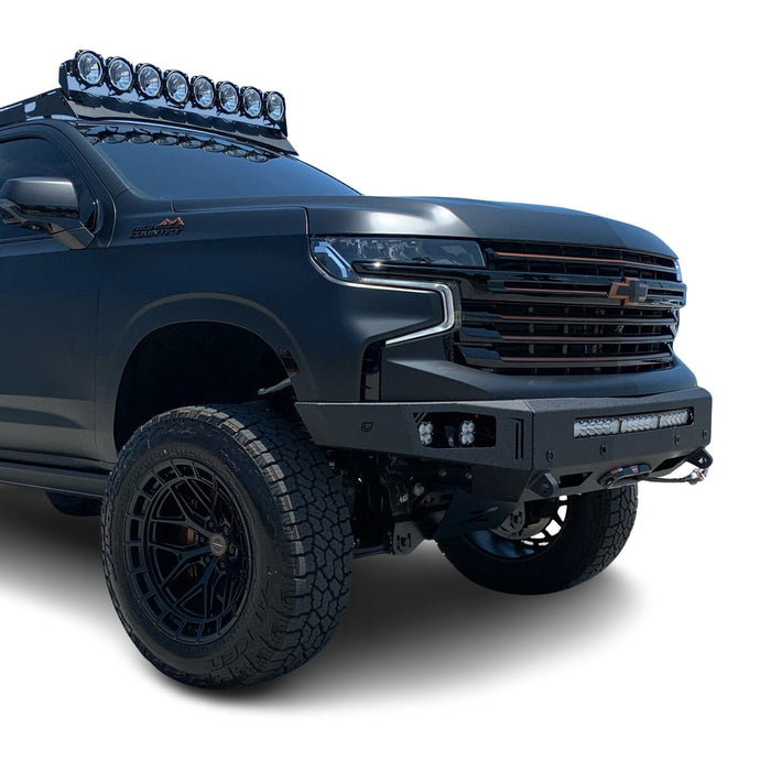 2021-2024 CHEVY TAHOE / SUBURBAN OCTANE FRONT WINCH BUMPER Chassis Unlimited Inc. 