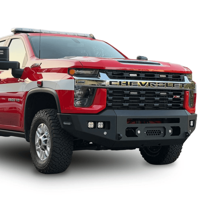 2020-2023 CHEVY SILVERADO 2500/3500 ATTITUDE SERIES FRONT WINCH BUMPER Chassis Unlimited Inc. 