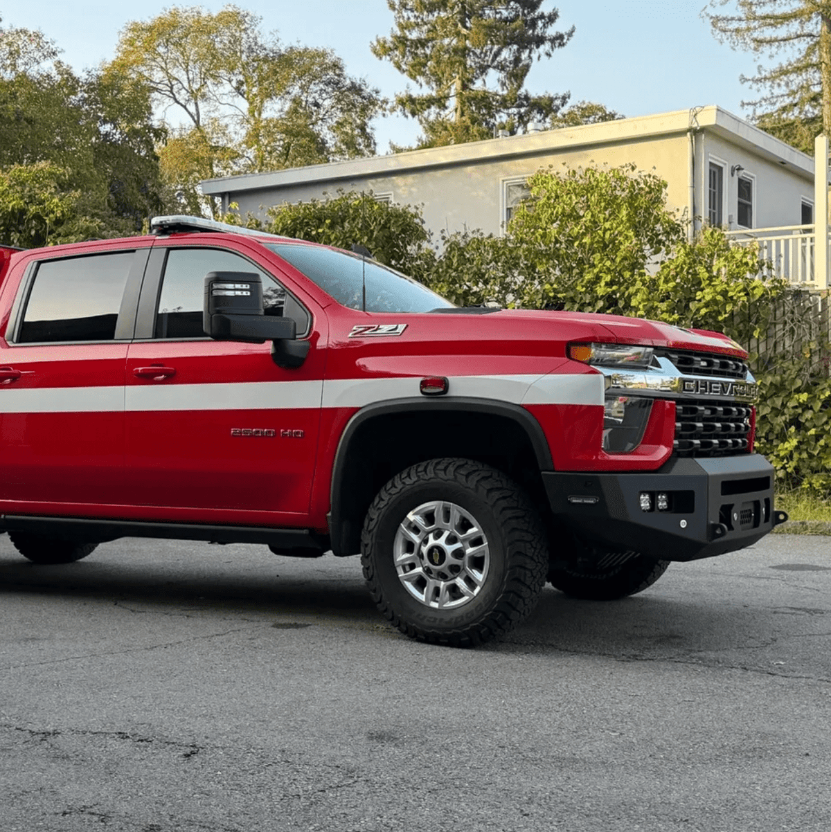 2020-2023 CHEVY SILVERADO 2500/3500 ATTITUDE SERIES FRONT WINCH BUMPER Chassis Unlimited Inc. 