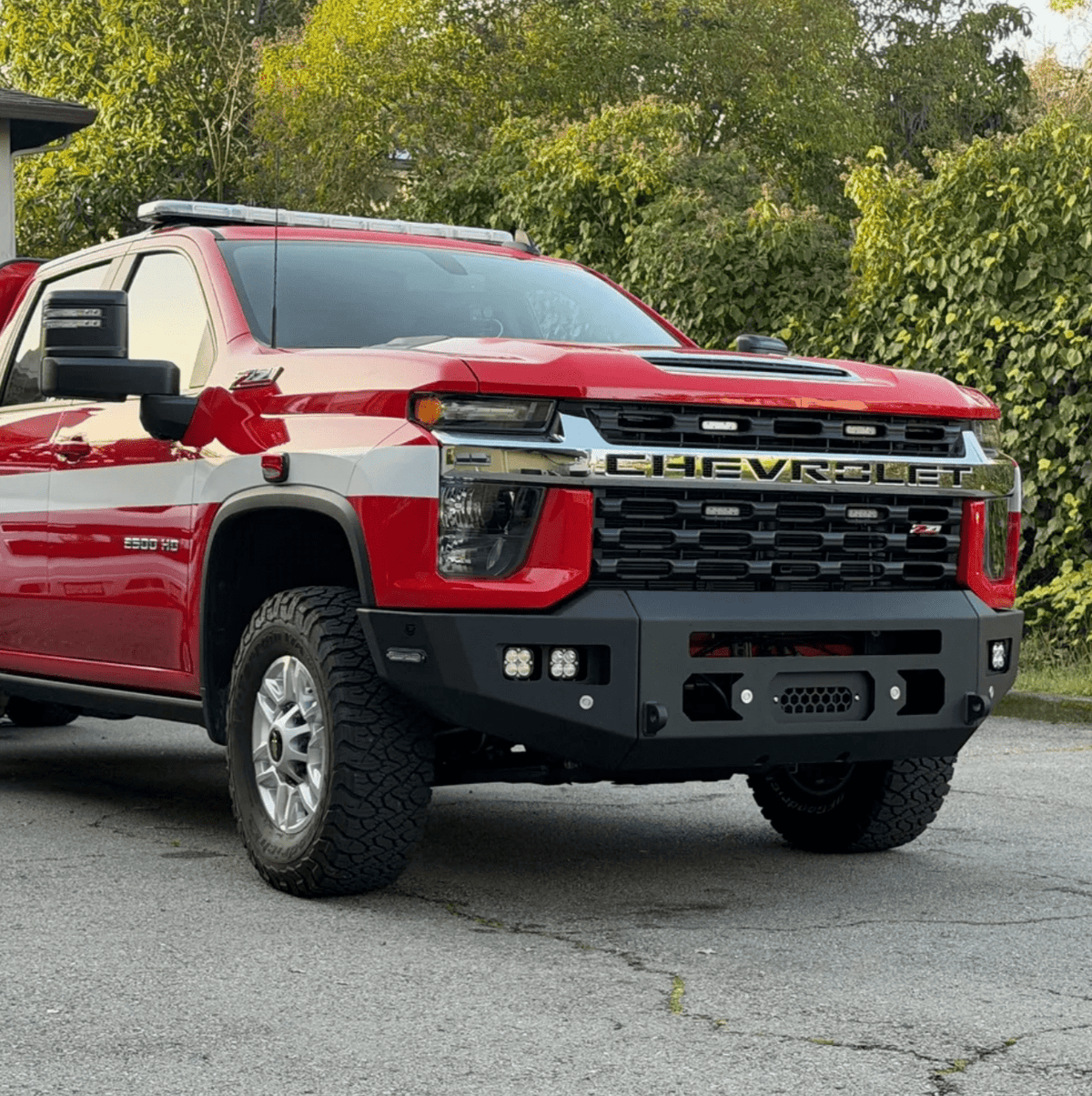 2020-2023 CHEVY SILVERADO 2500/3500 ATTITUDE SERIES FRONT WINCH BUMPER Chassis Unlimited Inc. 
