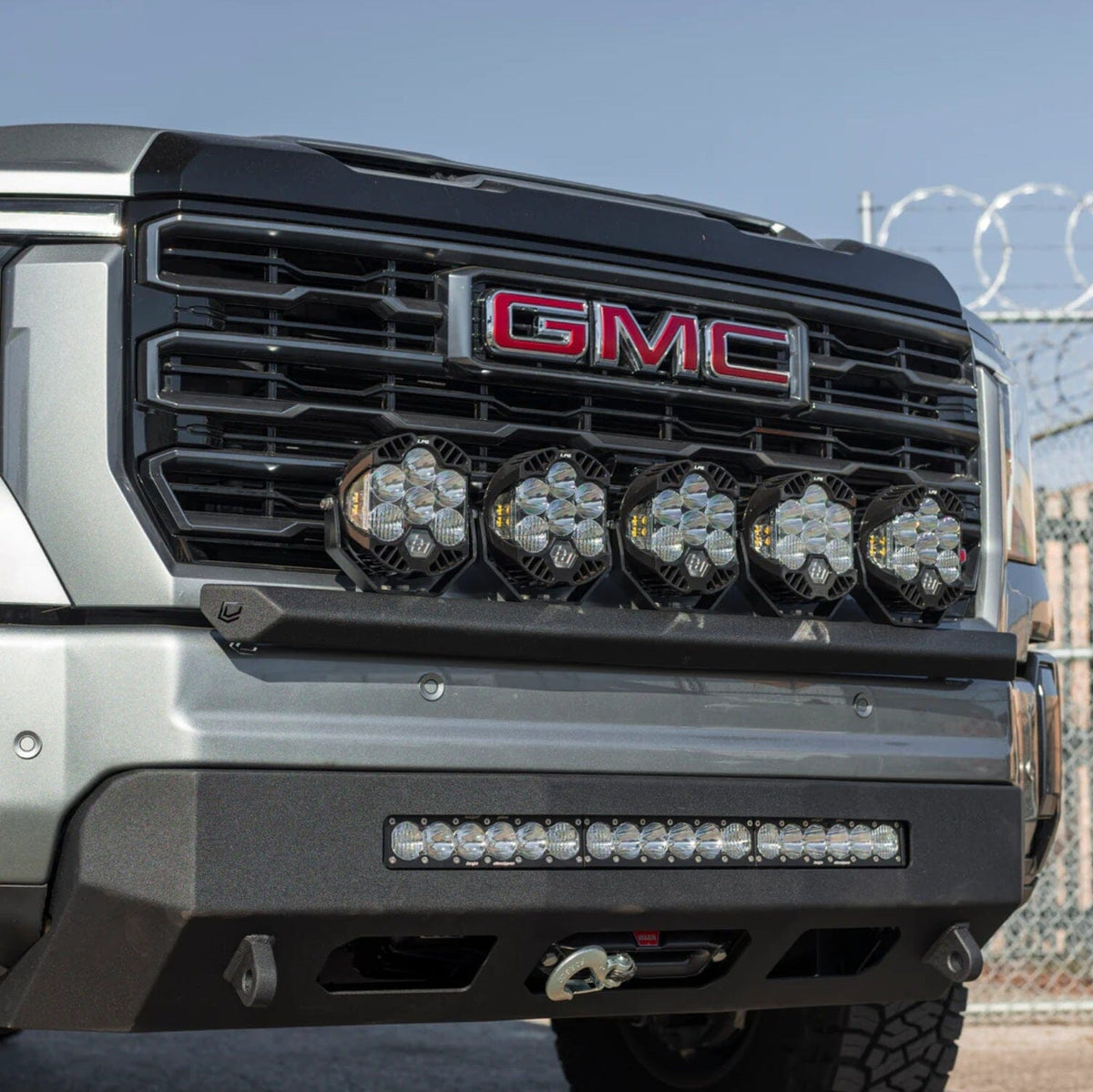 HD Chase Light Mount – Front Curved Pod / Light Bar Mount DRAFT Chassis Unlimited Inc. 