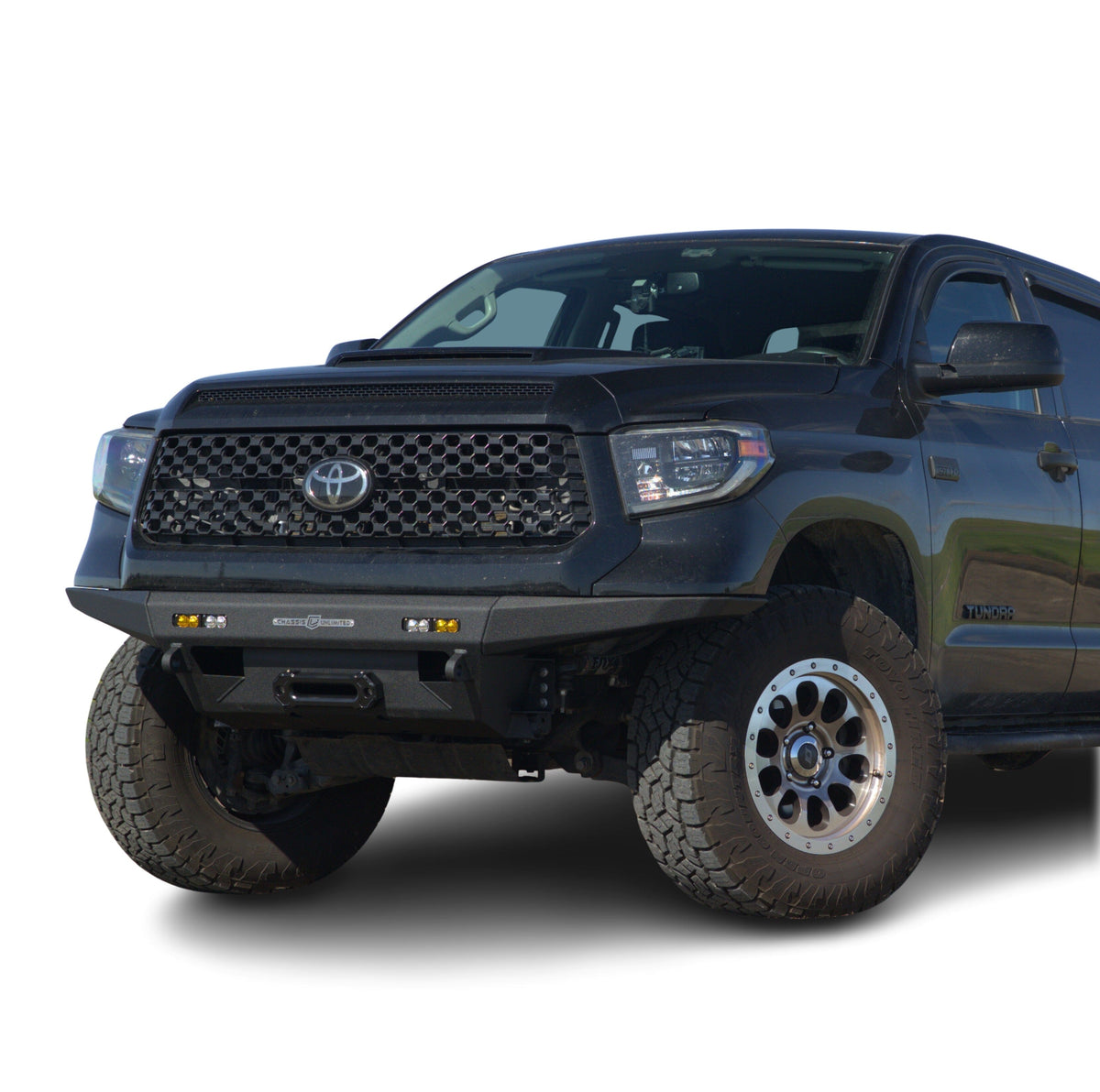 2014-2021 TOYOTA TUNDRA RTS FRONT WINCH BUMPER Chassis Unlimited Inc. 