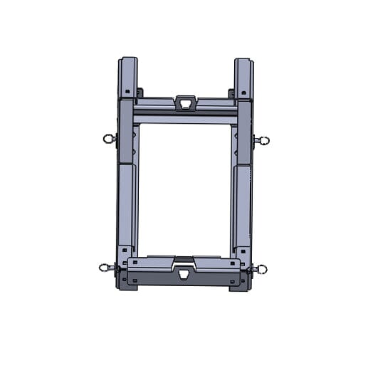 Tactical Series Bed-Mount Spare Tire Carrier Chassis Unlimited Inc. 