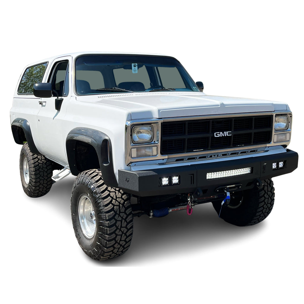 1973-1991 CHEVY/GM FRONT OCTANE WINCH BUMPER – Chassis Unlimited Inc.