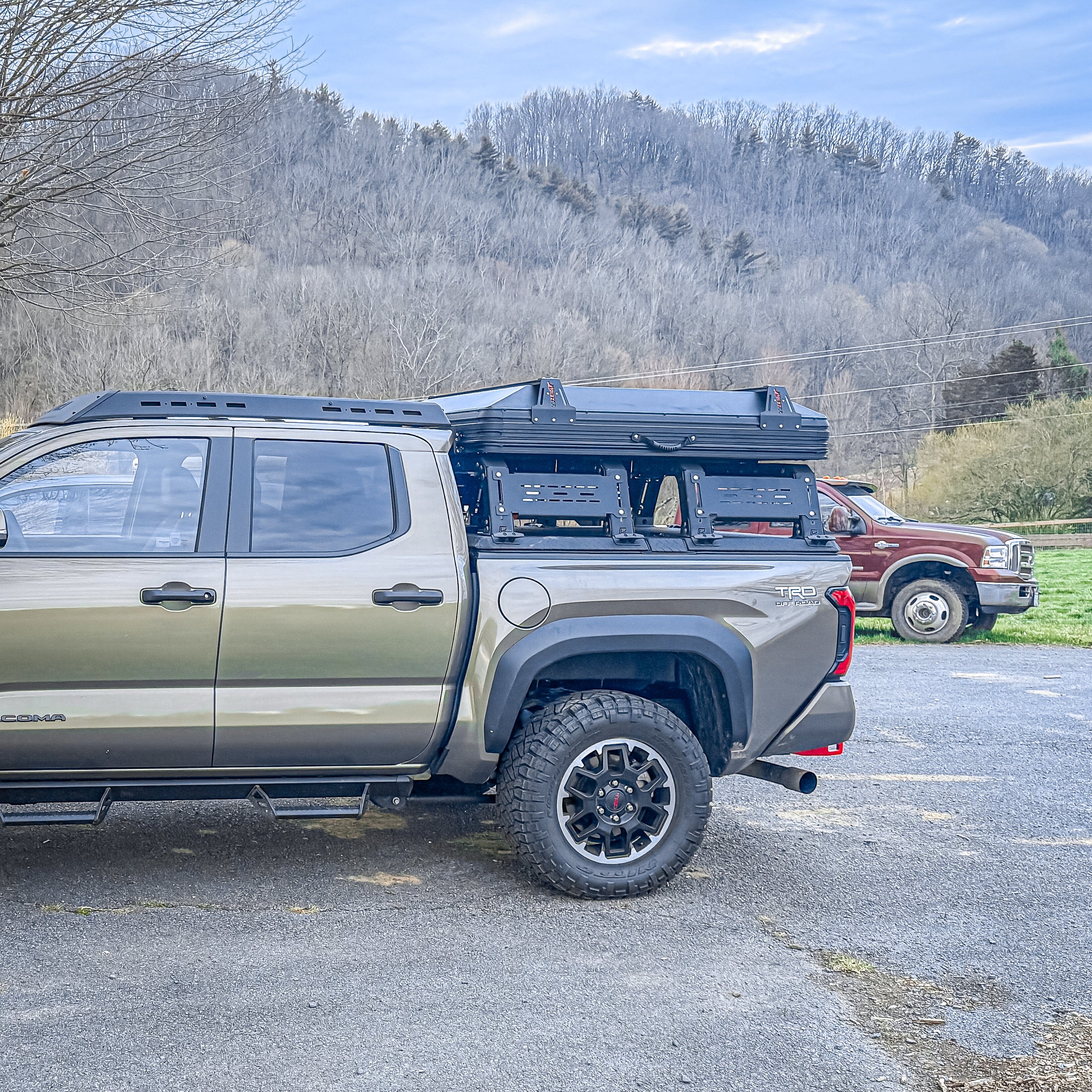 2024-2025 Tacoma Bed Rack | Fits Back Covers Perfectly – Chassis