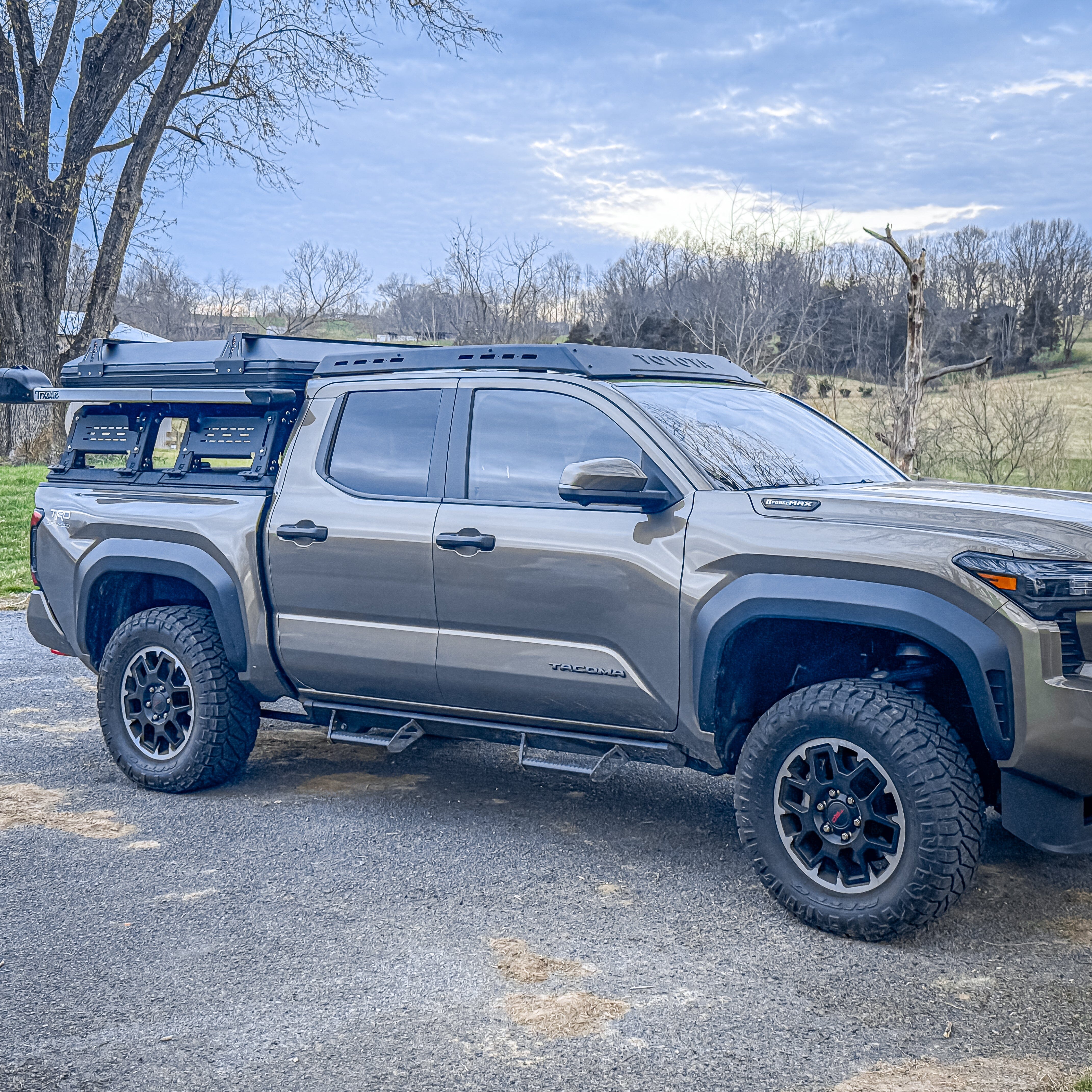 2024-2025 Tacoma Bed Rack | Fits Back Covers Perfectly – Chassis